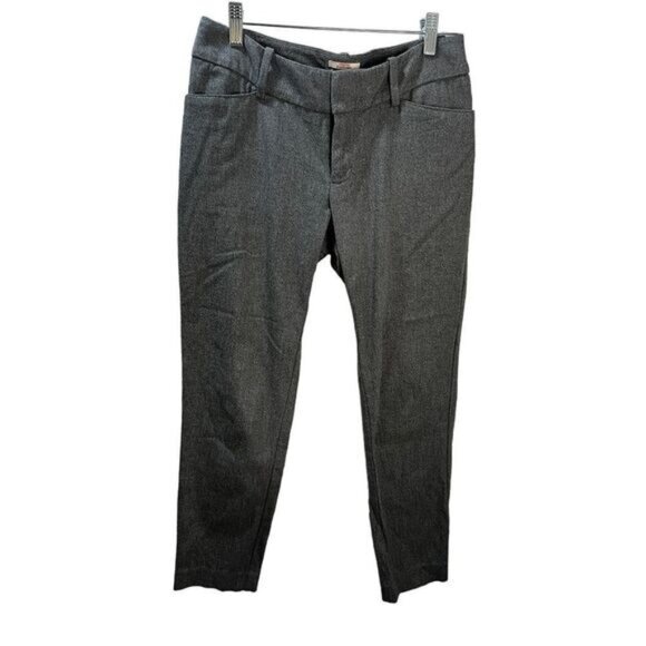 MERONA Gray Ankle Straight Pants Size 2 NEW‎ - Picture 1 of 4